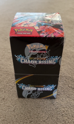 Pokemon TCG: Chaos Rising - Half Booster Box (18 Packs) - New & Sealed ✅ - Image 1
