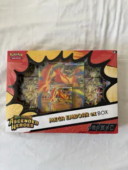 Pokemon TCG Ascended Heroes Mega Emboar Ex Box - Brand New & Sealed ✅ - Image 1