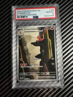 Pokemon TCG Charmeleon Scarlet & Violet-151 169/165 Holo Illustration Rare - Image 1