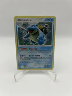 HP Secret Wonders Holo Rare Blastoise 2/132 Pokemon TCG Holo Bleed Error - Image 1