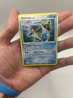 HP Secret Wonders Holo Rare Blastoise 2/132 Pokemon TCG Holo Bleed Error - Image 3