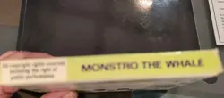 Vintage Walt Disney Pinocchio Monstro the Whale Super 8 mm Film B&W Silent #1104 - Image 5