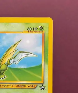 Pokemon 2000 Black Star Promo #45 Scyther, Wizards of the Coast Vintage Eng NM - Image 4