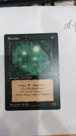 MTG Will-o'-the-Wisp [Foreign Black Border French 1994 - Image 1