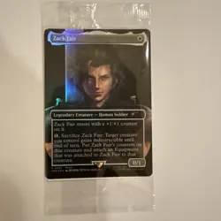Sealed Zack Fair Magic the Gathering MTG Promo Card (FF7 Rebirth Switch 2 Bonus) - Image 1