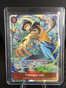 Trafalgar Law - OP14-009 (Alternate Art) OP14-009 The Azure Sea's Seven Foil - Image 1
