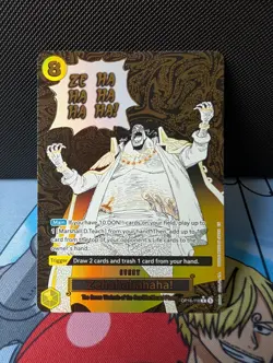 One Piece OP16-116 ZEHAHAHAHAHA! Alternate Art The Time of Battle EVENT RARE - Image 1