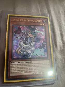 ALIN-EN028 Live Twin Lil-la Sweet Ultra Rare 1st Edition Yu-Gi-Oh - Image 1