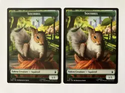 The Void / Squirrel Token x 2 ~ Marvel Super Heroes ~ Mtg - Image 2