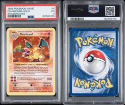 PSA 3 1999 Shadowless Charizard 4/102 Base Set Pokemon Card - Image 1