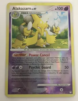 Pokemon TCG Alakazam Reverse Holo Card 2/123 Mysterious Treasures MP - TCCCX - Image 1