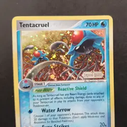 FREEPOST 2006 Pokemon Legend Maker STAMPED Holo #45 Tentacruel - Image 3