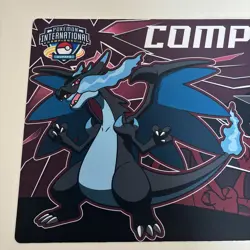 Pokemon TCG IC Competitor Mega Charizard X Playmat - EUIC 2026 - Exclusive - Image 3