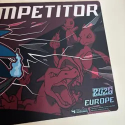Pokemon TCG IC Competitor Mega Charizard X Playmat - EUIC 2026 - Exclusive - Image 4