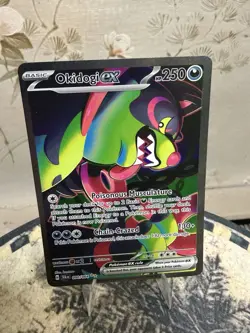 Pokemon Okidogi ex 090/064 SIR Shrouded Fable NM - Image 1