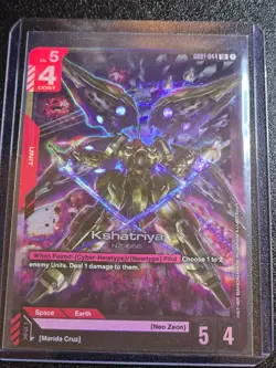 Gundam Card Game - Kshatriya GD01-044 LR - Image 1