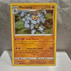 MACHAMP 088/196 HOLO R LOST ORIGIN POKEMON LP - Image 1