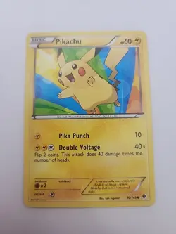 Pokemon TCG Pikachu 50/149 Boundaries Crossed Non-Holo 2012 LP - Image 1