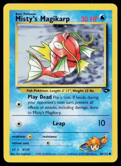 Misty's Magikarp 88/132 C Gym Challenge Pokemon Unlimited MP - Image 1