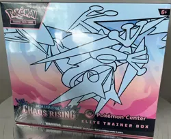 Pokemon Center Chaos Rising Elite Trainer Box ETB New & Sealed (see photos) - Image 1