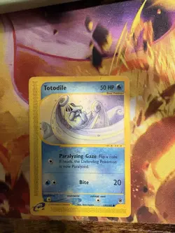 Pokemon TOTODILE 135/165 | Expedition | 2002 - Image 1