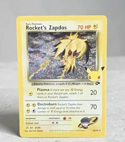 Pokemon Rockets Zapdos #15/132: Celebrations (Read Description) 🔥 - Image 1