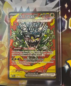 Pokemon Teal Mask Ogerpon ex Special Illustration Rare Holo EX SV 145/131 210 HP - Image 1