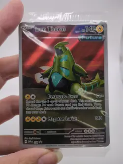 Pokemon Iron Thorns Sealed Promo SVP EN 098 Black Star - Temporal Forces ETB - Image 1