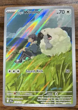 Hop's Wooloo - 170/159 - Pokemon Journey Together Illustration Rare NM - Image 1