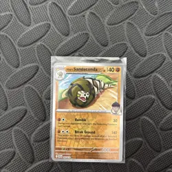 Pokemon TCG Hop’s Sandaconda REVERSE HOLO 087/159 - Journey Together NM/M - Image 1