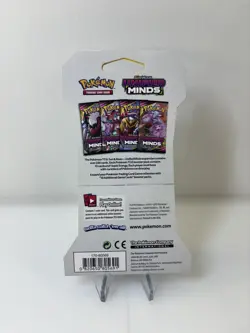 Unified Minds Sleeved Booster Pack Pokemon Sun and Moon - SEALED NEW - Image 2