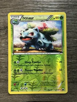 Pokemon TCG Ivysaur 2/108 Reverse Holo MP - Image 1