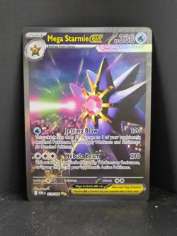 Pokemon Perfect Order Mega Starmie EX 118/088 Special Illustration Rare SIR NM - Image 1
