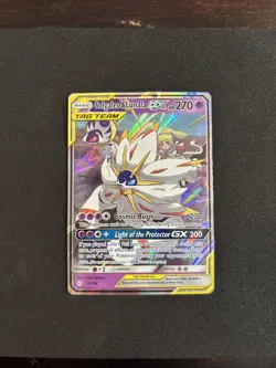 Solgaleo & Lunala GX Holo Rare 75/236 Sun & Moon Cosmic Eclipse Pokemon TCG NM - Image 1
