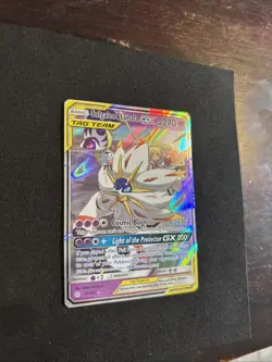Solgaleo & Lunala GX Holo Rare 75/236 Sun & Moon Cosmic Eclipse Pokemon TCG NM - Image 2