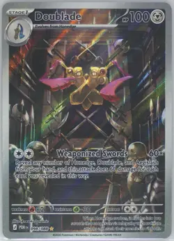 Doublade 098/088 Holo Illustration Rare Perfect Order Pokemon Holo - Image 1