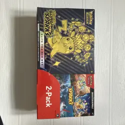 Pokemon TCG Surging Sparks Costco 2 Pack ETB & Booster Bundle Sealed New - Image 2