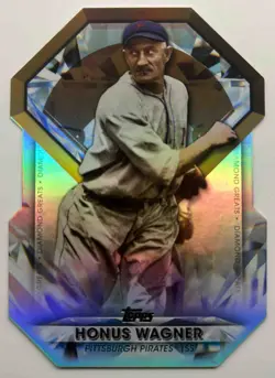 Honus Wagner 2022 Topps Diamond Greats DGDC-42 Die-Cut Pittsburgh Pirates - Image 1