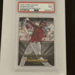 2023 Topps Chrome Baseball - SHOHEI OHTANI - Topps In Technicolor - PSA 9 - Image 1
