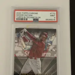 2023 Topps Chrome Baseball - SHOHEI OHTANI - Topps In Technicolor - PSA 9 - Image 2