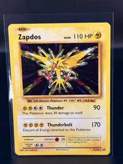 Zapdos - 42/108 - Holo Rare - XY Evolutions - NM/M - Pokemon Card - Image 1