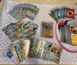Prismatic Evolutions Masterball, EX, And Other Holo Lot Of 150+ Cards - Image 1