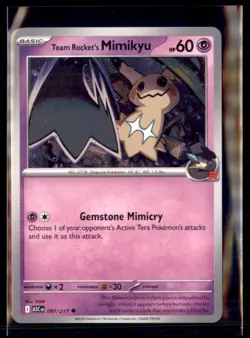 Pokemon Mimikyu 097/217 ASC Ascended Heroes 4 card lot - Image 1