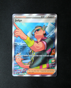 Pokemon Card TCG - Judge 222/182 - Destined Rivals - Ultra Rare - NM ⭐ - Image 1