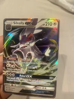 Silvally GX - 116/156 - Pokemon Ultra Prism Sun & Moon Ultra Rare Card NM - Image 3