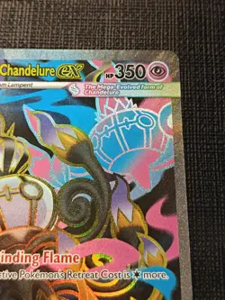 Pokemon card 099/084 Mega Chandelure ex mega evolution Pitch Black - Image 3