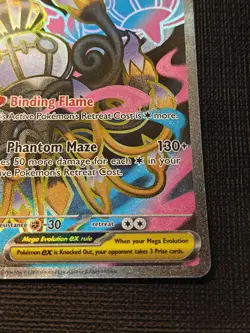 Pokemon card 099/084 Mega Chandelure ex mega evolution Pitch Black - Image 4
