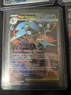 Pokemon 4 Card Lot Mega Greninja Ex 100/086, And 022/086 And Froakie & Frogadier - Image 2