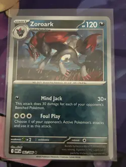 Zoroark - 062/086 - Reverse Holo - White Flare WHT - NM/M - Pokemon Card - Image 1