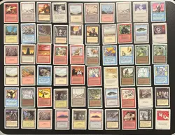 Magic The Gathering - Revised Edition Starter Deck 60 Cards Opened Never Played! - Image 1
